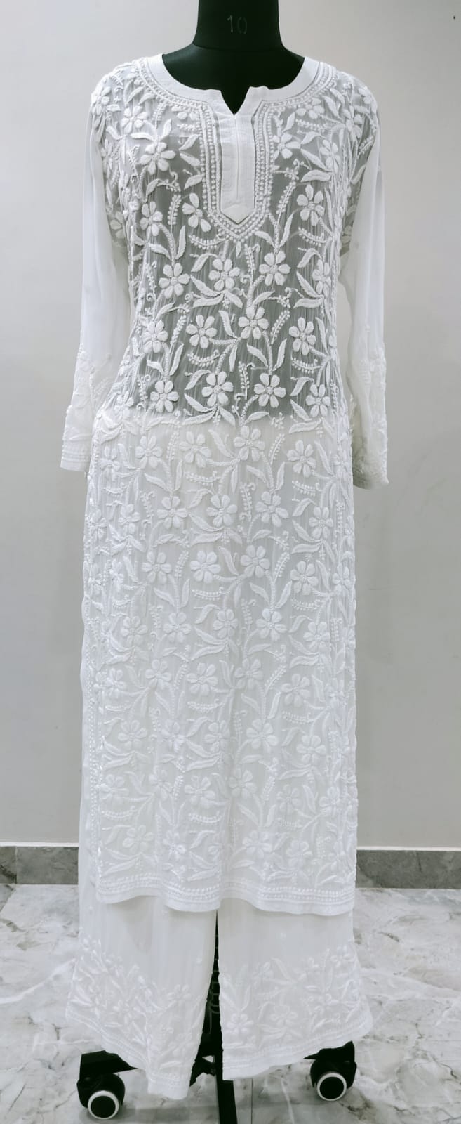 Womens Kurti Plazo Set